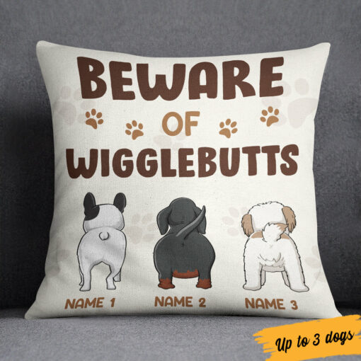 Personalized Dog Wiggle Pillow