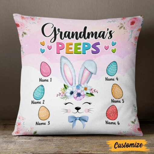 Personalized Easter Grandma Pillow