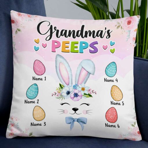 Personalized Easter Grandma Pillow