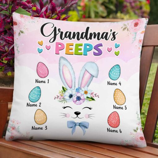 Personalized Easter Grandma Pillow