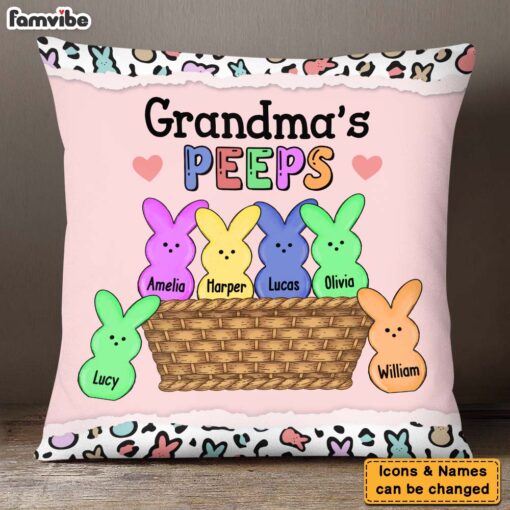 Personalized Easter Grandma’s Peeps Pillow