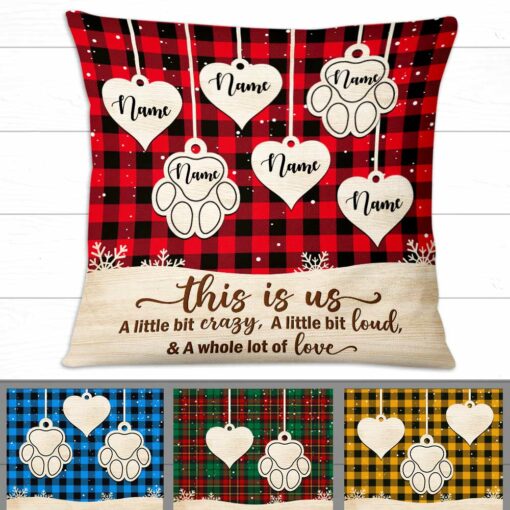 Personalized Family House Pillow