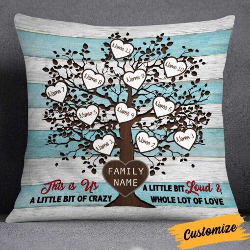 Personalized Family Pillow