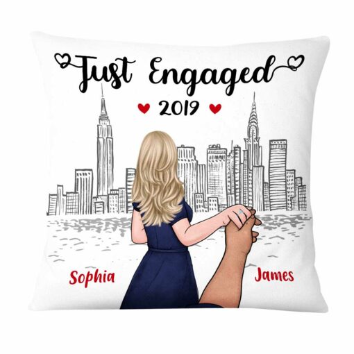 Personalized Follow Me Couple Together Since Pillow