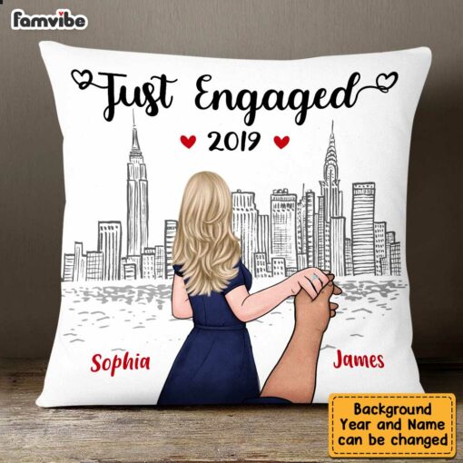 Personalized Follow Me Couple Together Since Pillow