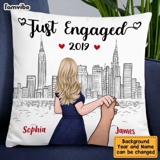 Personalized Follow Me Couple Together Since Pillow