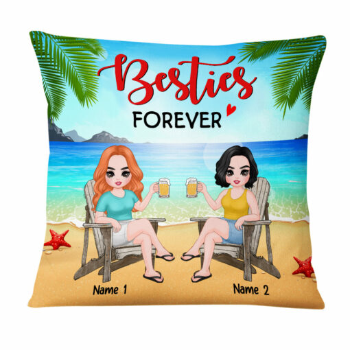 Personalized Friend Icon Pillow