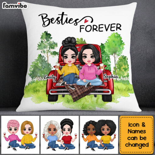 Personalized Friends Forever Friendship Pillow