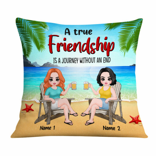 Personalized Friends Icon Pillow