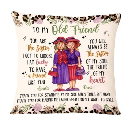 Personalized Friendship Gift You Are The Sister Pillow