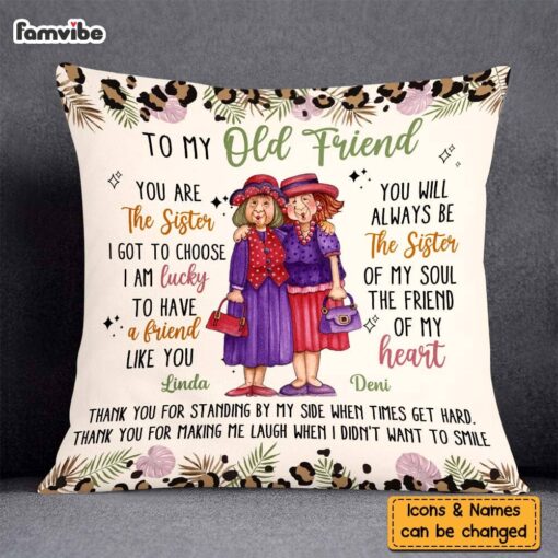 Personalized Friendship Gift You Are The Sister Pillow