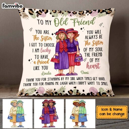 Personalized Friendship Gift You Are The Sister Pillow