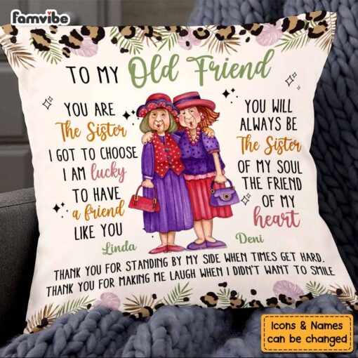 Personalized Friendship Gift You Are The Sister Pillow