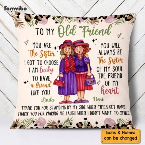 Personalized Friendship Gift You Are The Sister Pillow