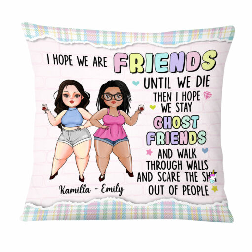 Personalized Ghost Friends Pillow