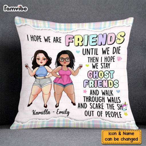 Personalized Ghost Friends Pillow