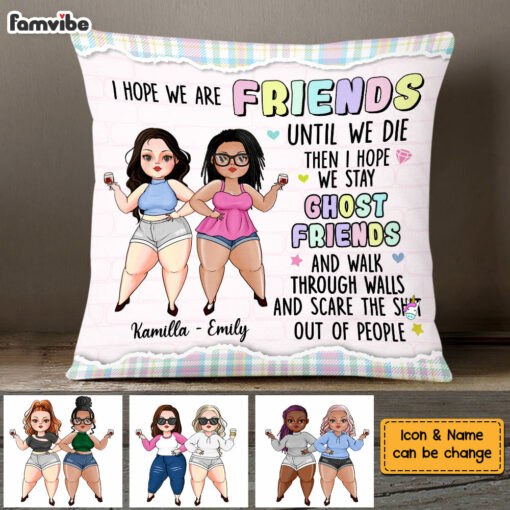 Personalized Ghost Friends Pillow