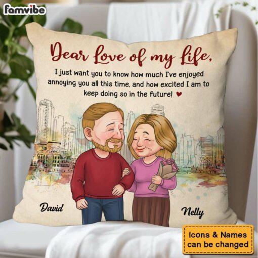 Personalized Gift For Couple I’ve Enjoyed Annoying You Pillow