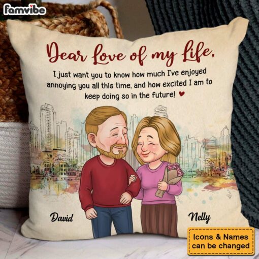 Personalized Gift For Couple I’ve Enjoyed Annoying You Pillow