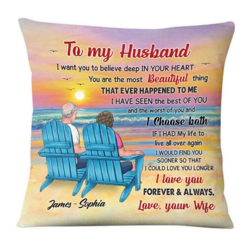 Personalized Gift For Couple We Build A Life We Love Pillow