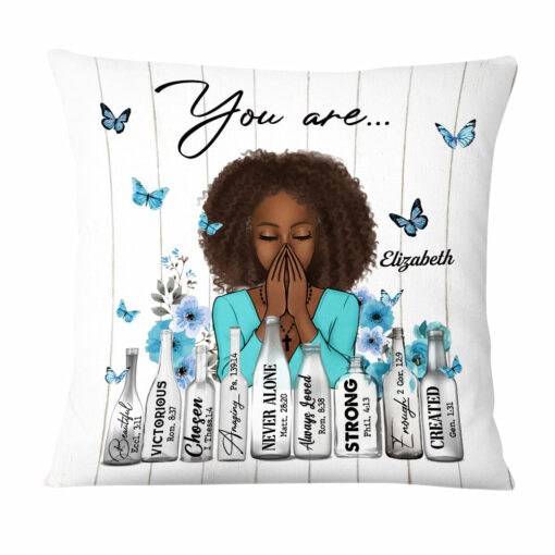 Personalized Gift For Daughter Bible Verses You Are Pillow