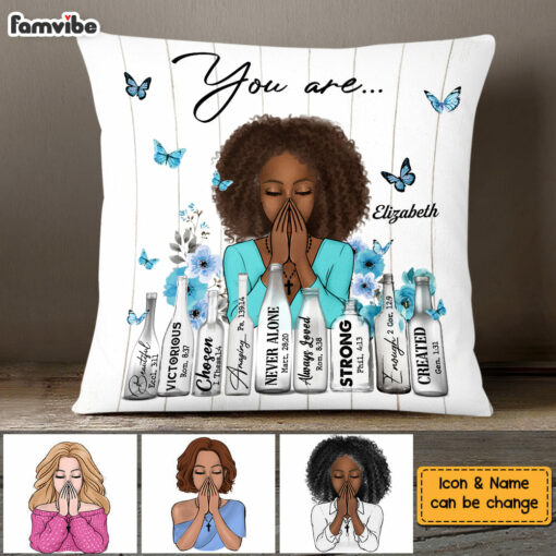 Personalized Gift For Daughter Bible Verses You Are Pillow