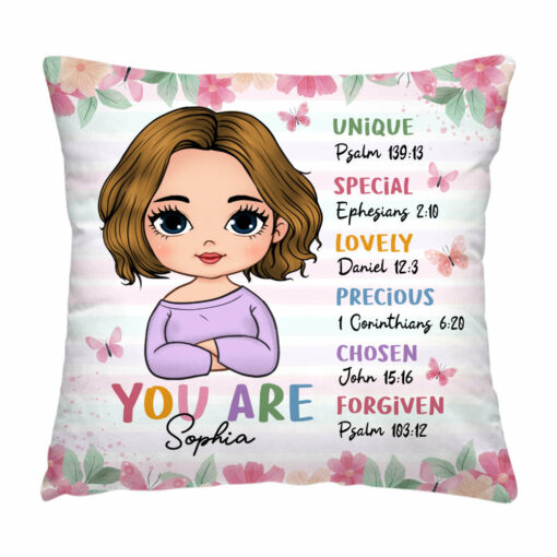 Personalized Gift For Daughter God Says You Are Pillow