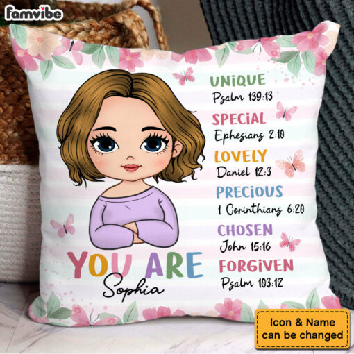 Personalized Gift For Daughter God Says You Are Pillow