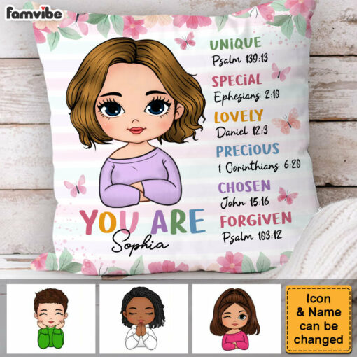 Personalized Gift For Daughter God Says You Are Pillow