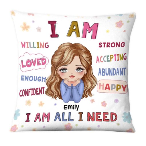 Personalized Gift For Daughter Granddaughter I Am Kind Pillow