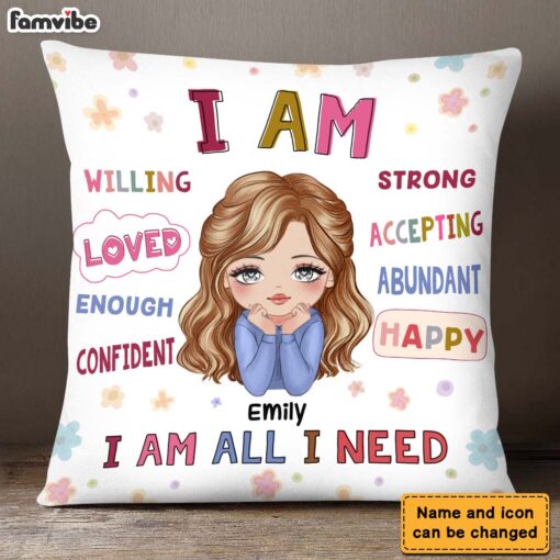 Personalized Gift For Daughter Granddaughter I Am Kind Pillow