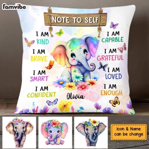 Personalized Gift For Daughter Granddaughter Note To Self Pillow