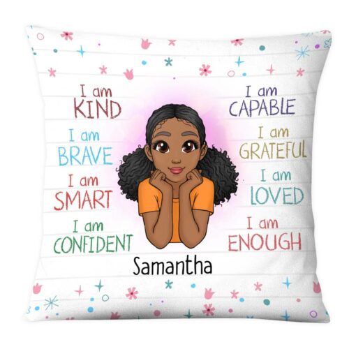 Personalized Gift For Daughter I Am Kind Pillow