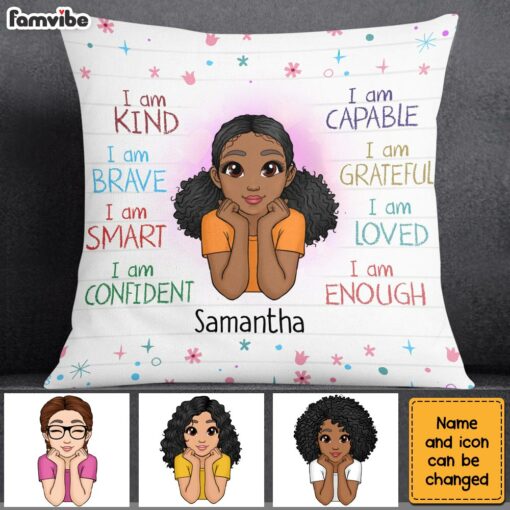 Personalized Gift For Daughter I Am Kind Pillow