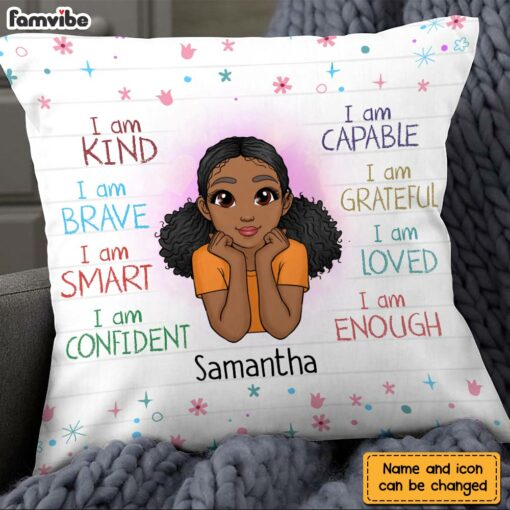 Personalized Gift For Daughter I Am Kind Pillow