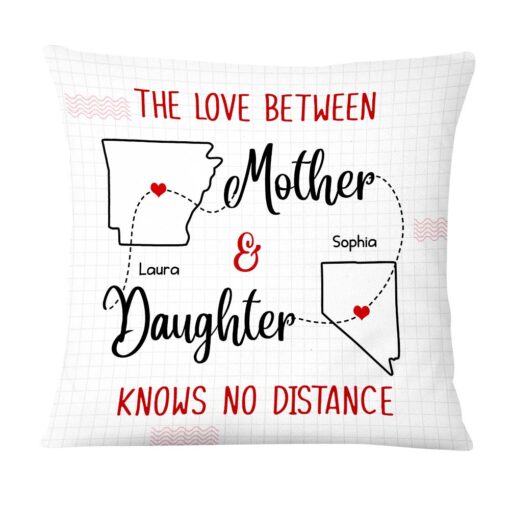 Personalized Gift For Daughter Long Distance Pillow