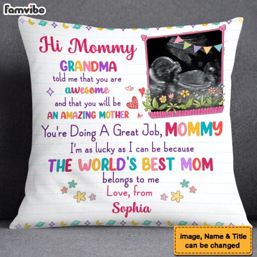 Personalized Gift For Daughter New Mom You Will Be An Amazing Mother Pillow