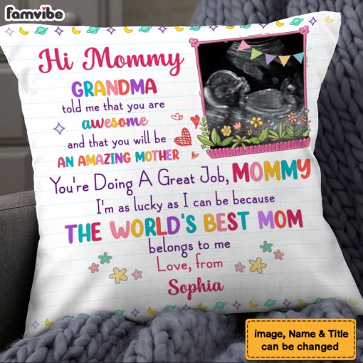 Personalized Gift For Daughter New Mom You Will Be An Amazing Mother Pillow