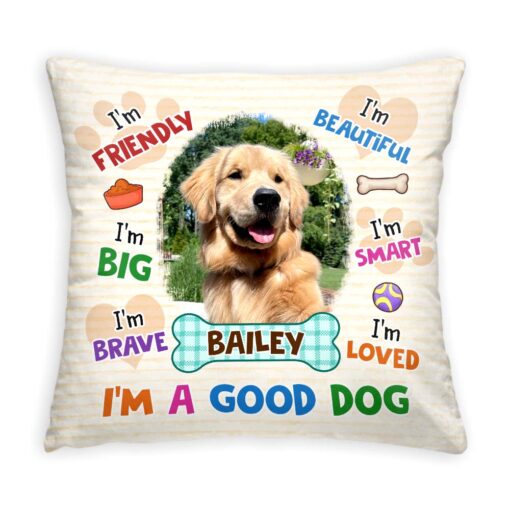 Personalized Gift For Dog Lovers I Am Big Pillow