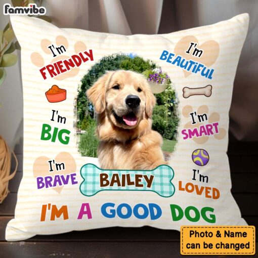 Personalized Gift For Dog Lovers I Am Big Pillow