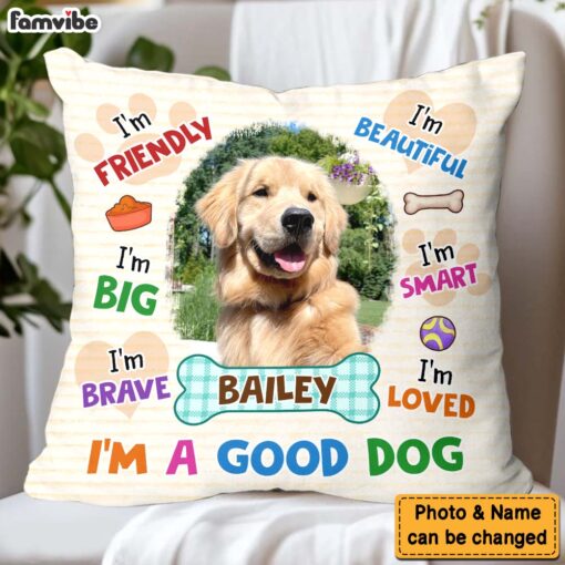 Personalized Gift For Dog Lovers I Am Big Pillow