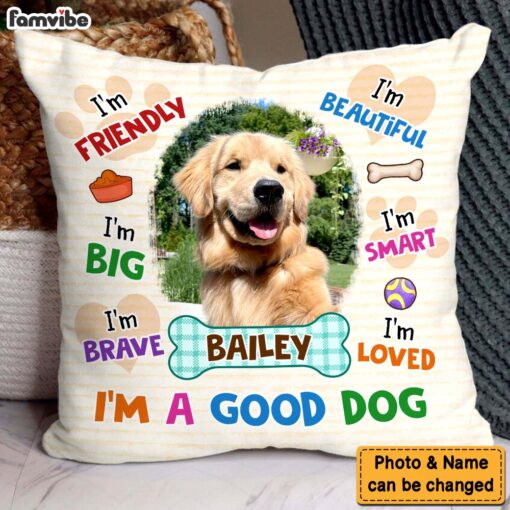 Personalized Gift For Dog Lovers I Am Big Pillow