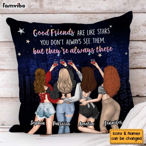 Personalized Gift For Friend They Are Always There Pillow