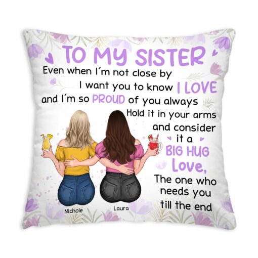 Personalized Gift For Friend This Big Hug Pillow