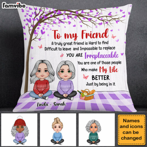 Personalized Gift For Friends A Truly Great Friend Pillow