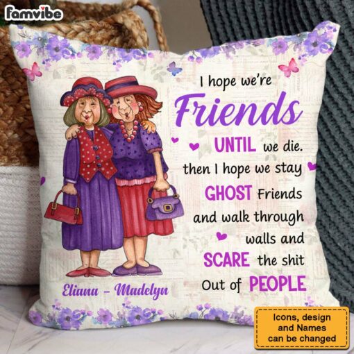 Personalized Gift For Friends Cherished Memories Pillow