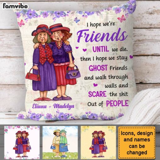 Personalized Gift For Friends Cherished Memories Pillow