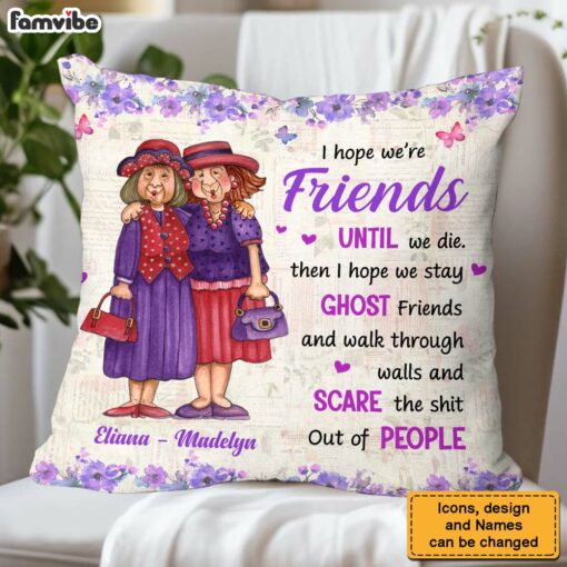 Personalized Gift For Friends Cherished Memories Pillow