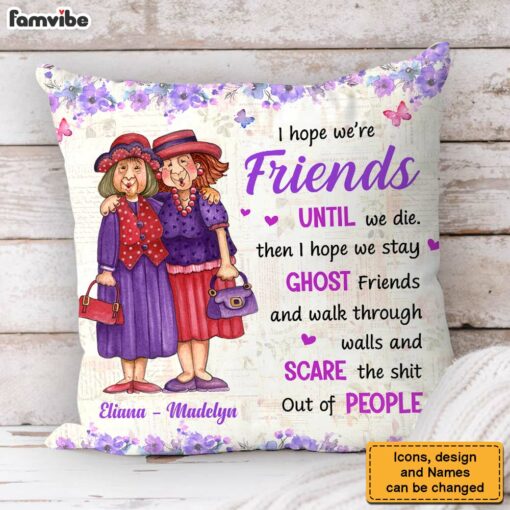 Personalized Gift For Friends Cherished Memories Pillow