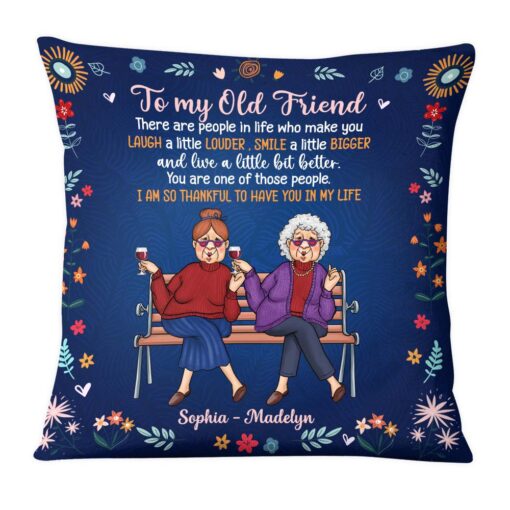 Personalized Gift For Friends I Am So Thankful Pillow